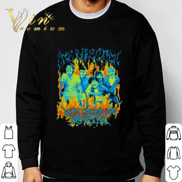 Heavy Metal Direction Aqua One Direction shirt 3