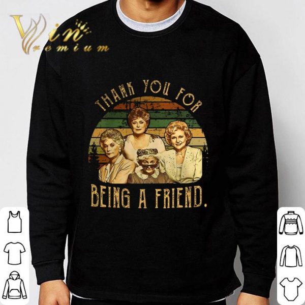 The Golden Girls Thank You for Being A Friend 80s Vintage shirt 3