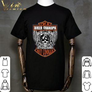 Premium Harley-Davidson I'm a Biker Grandpa like a Normal Grandpa But Cooler shirt 4