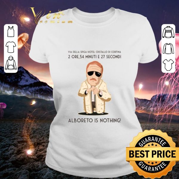 Funny Guido Nicheli Alboreto is nothing shirt 2