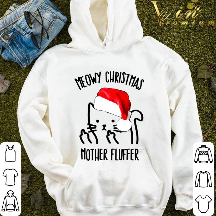 Santa Cat Meowy Christmas Mother Fluffer shirt 9 Santa Cat Meowy Christmas Mother Fluffer shirt