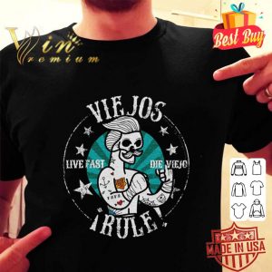 Awesome Skeleton Viejos Live Fast Die Viejo Irule shirt 4