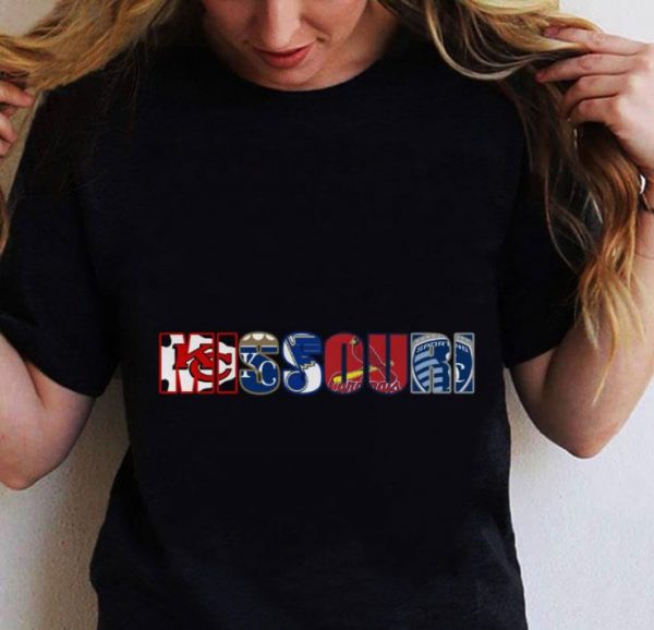 Funny Missouri Kansas City Chiefs Kansas City Royals St. Louis Blues shirt 2