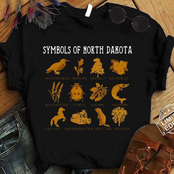 List of North Dakota state symbols shirt 1
