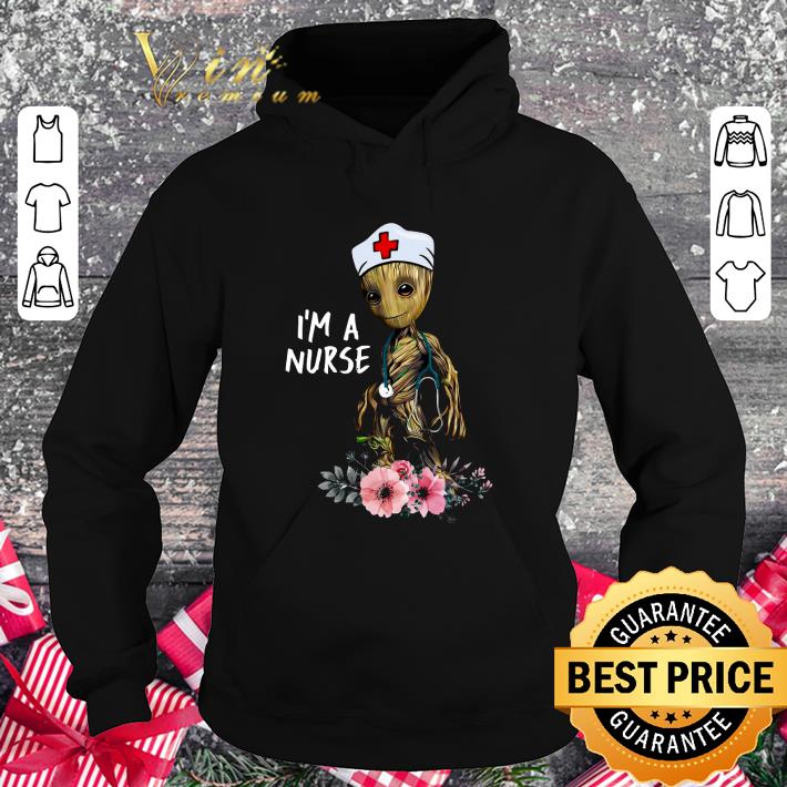 Original Baby Groot I'm A Nurse shirt 9 Original Baby Groot I'm A Nurse shirt