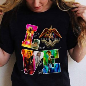 Logo Wonder Woman 1984 Signatures Lover shirt 4