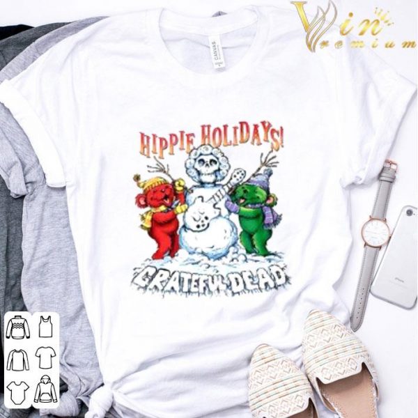 Hippie Holidays Grateful Dead Christmas shirt 3