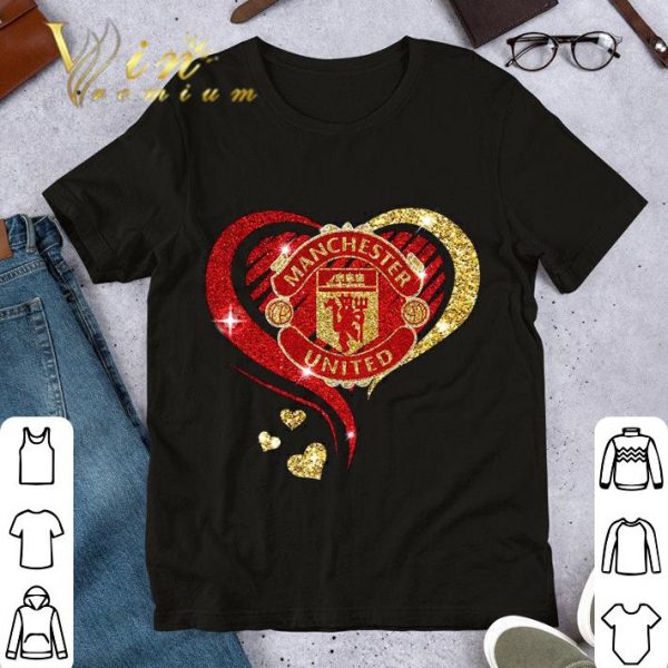 Best Manchester United FC Diamond Heart shirt 1
