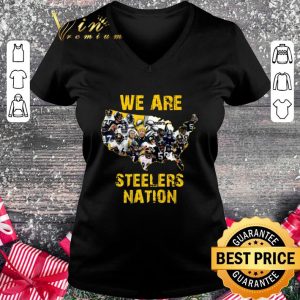 America map Pittsburgh Steelers We Are Steelers Nation shirt 4