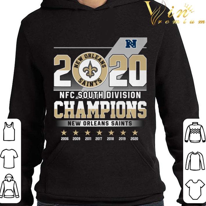 2006 2020 NFC South Division Champions New Orleans Saints shirt 9 2006 2020 NFC South Division Champions New Orleans Saints shirt