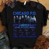 Hot Chicago P.D. TV Series 07th anniversary 2014-2021 Signed Thank You shirt 7