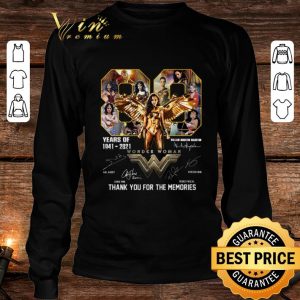 80 years of 1941-2021 Wonder Woman William Moulton Marston shirt 5