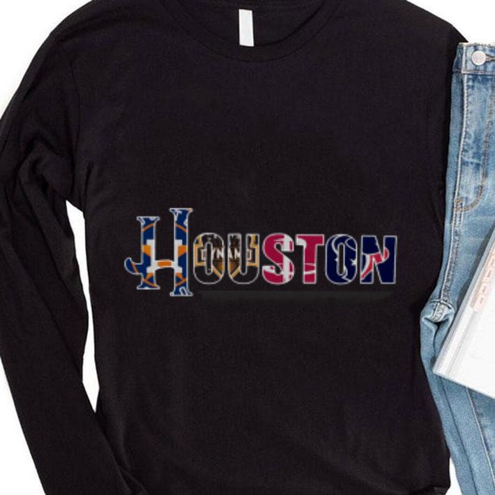 Houston Sports Teams Astros Dynamo Rockets Texans shirt