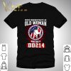Never Underestimate An Old Woman Who Has A DD 214 Dog tag shirt 7