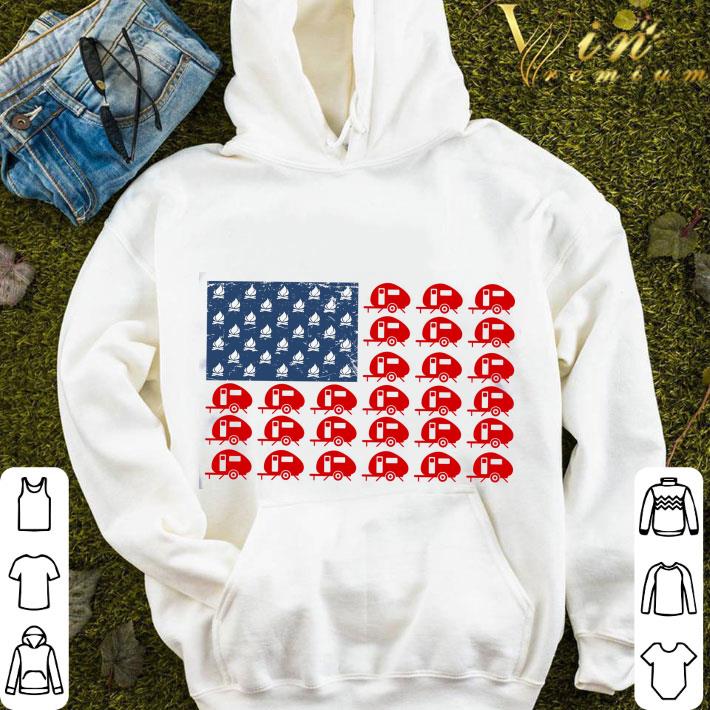 American Flag Camping Campfire shirt 9 American Flag Camping Campfire shirt