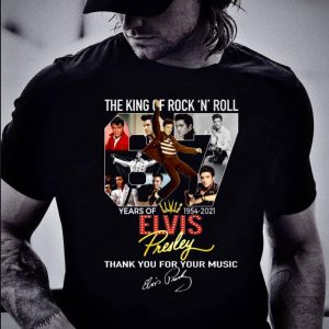 Elvis Presley Signature The King Of Rock N Roll 1954-2021 shirt 4