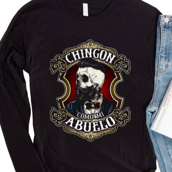Funny Skull Chingon Como Mi Abuelo shirt 9 Funny Skull Chingon Como Mi Abuelo shirt