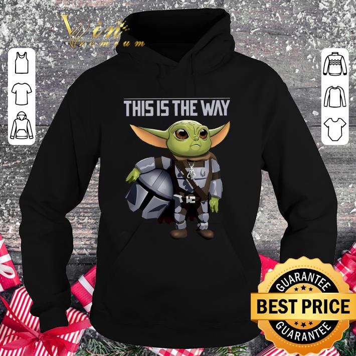 Funny Star Wars Baby Yoda mashup Mandalorian This Is The Way shirt