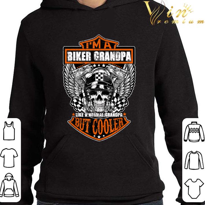 Premium Harley-Davidson I'm a Biker Grandpa like a Normal Grandpa But Cooler shirt