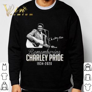 Remembering Charley Pride 1934-2020 Signature shirt 5