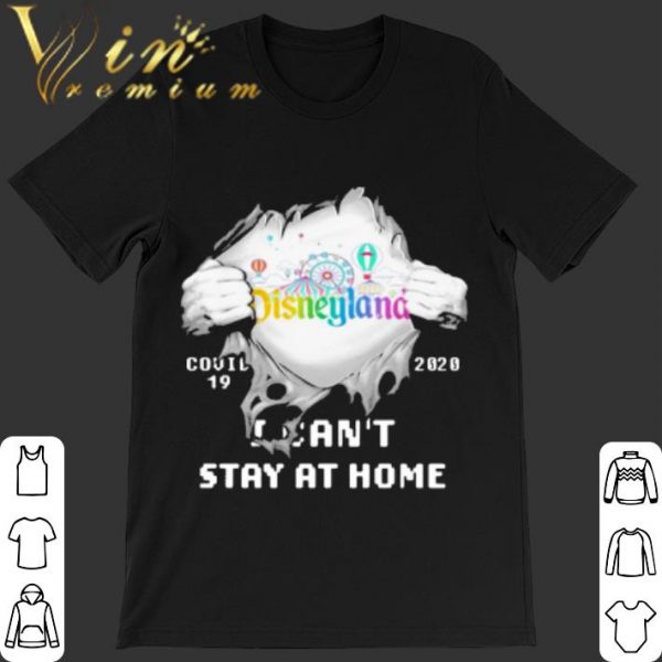 Awesome Disneyland Inside Me Covid-19 2020 I Can't Stay At Home shirt 1