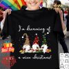 Premium Gnomes I'm Dreaming Of A Wine Christmas shirt 6