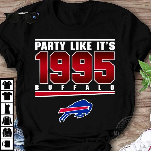 Buffalo Bills Party Like It's 1995 Buffalo Rumblings shirt 1