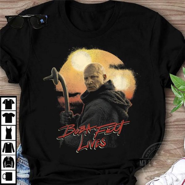 Star Wars Boba Fett Lives Return The Mandalorian shirt 1