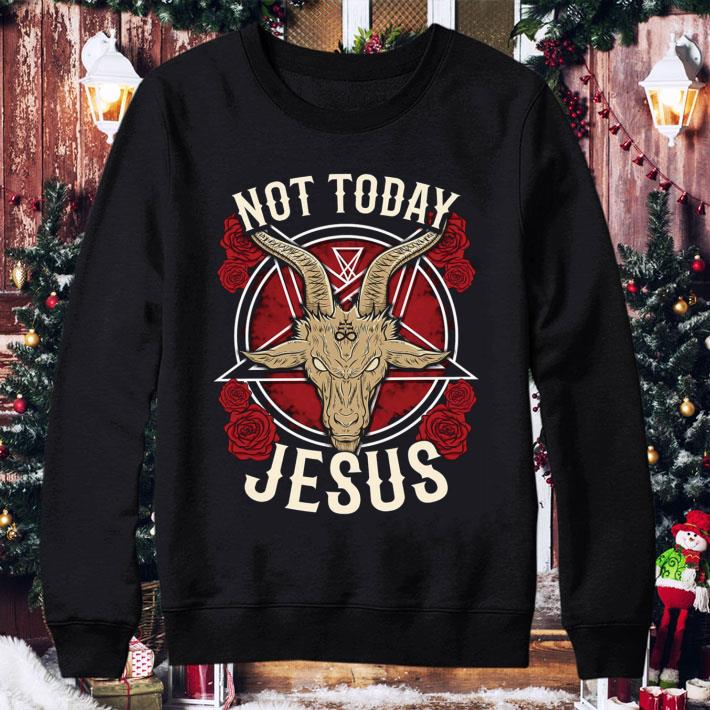 Funny Satan Not Today Jesus shirt