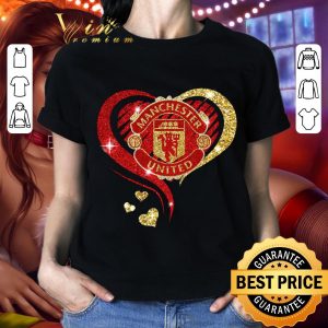 Best Manchester United FC Diamond Heart shirt 4