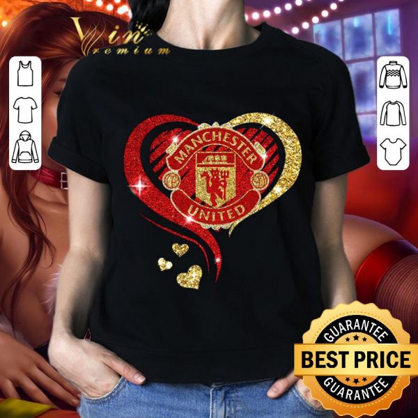 Best Manchester United FC Diamond Heart shirt 2