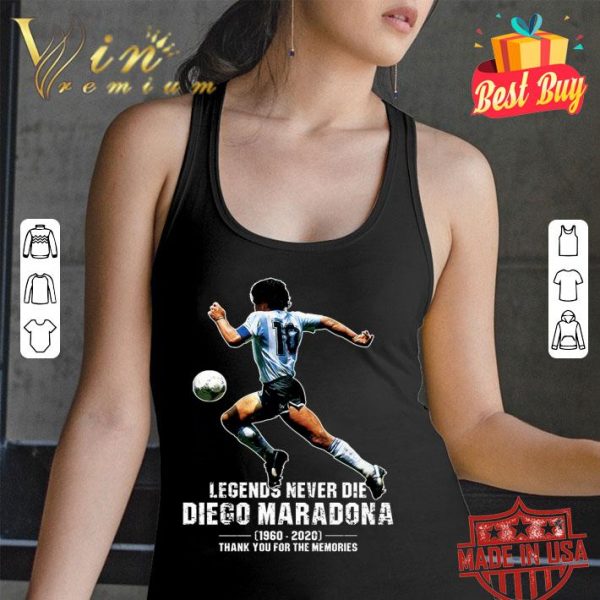 Legends Never Die Diego Maradona 1960-2020 shirt 3
