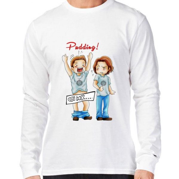 Best Supernatural Dean and Sam Pudding Oh My shirt 3