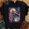 Hot Star Wars The Mandalorian & The Child Starry Night Style shirt 6
