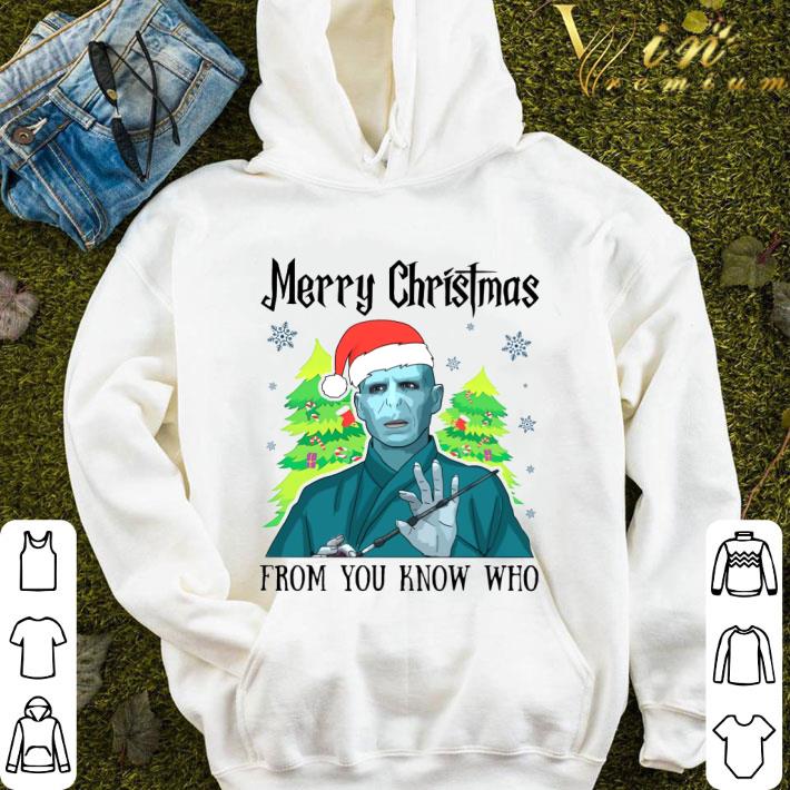 Harry Potter Lord Voldemort Merry Christmas From You Know Who shirt