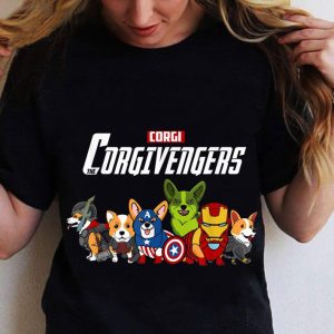Funny Corgivengers Avenger Corgi Dog Lover shirt 4