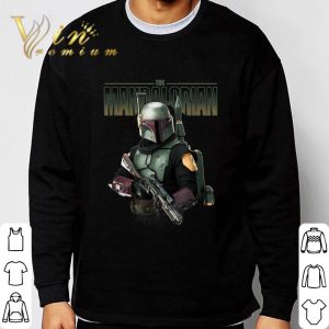 Star Wars The Mandalorian Boba Fett Logo Portrait R15 shirt 5