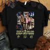 Original 15 Years Of 2005-2020 Jonas Brothers Signatures Nick Jonas shirt 6