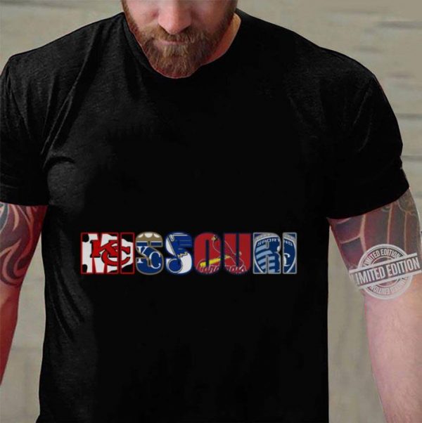 Funny Missouri Kansas City Chiefs Kansas City Royals St. Louis Blues shirt 3