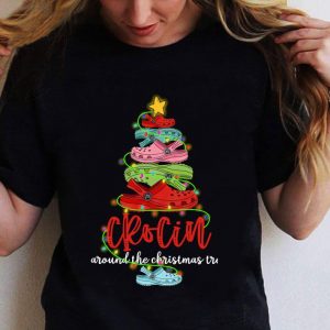 Premium Crocs Crocin around the Christmas tree shirt 4