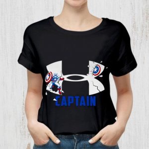 Hot Captain America Under Armour Logo shirt 4