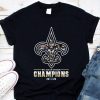 Premium Logo New Orleans Saints Signed NFC South Division Champions 2020 shirt 6