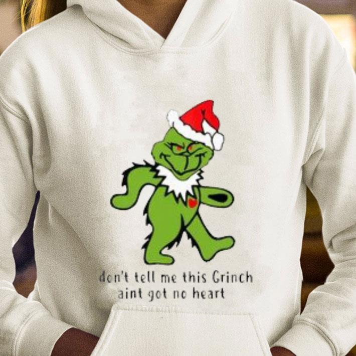 Original Grateful Dead Don't Tell Me This Grinch Aint Got No Heart Christmas shirt