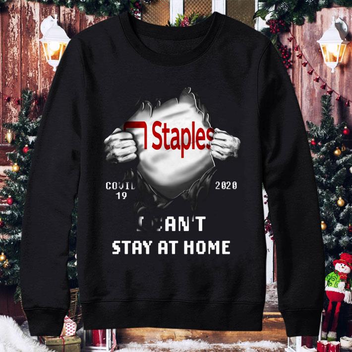 Best Staples Covid-19 2020 Stay At Home shirt
