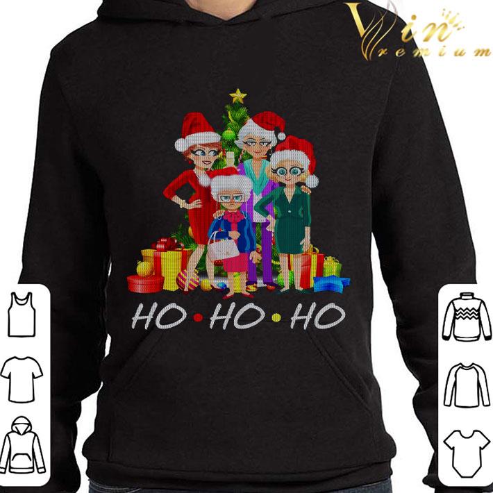 The Golden Girls Cartoon Ho ho ho Christmas shirt