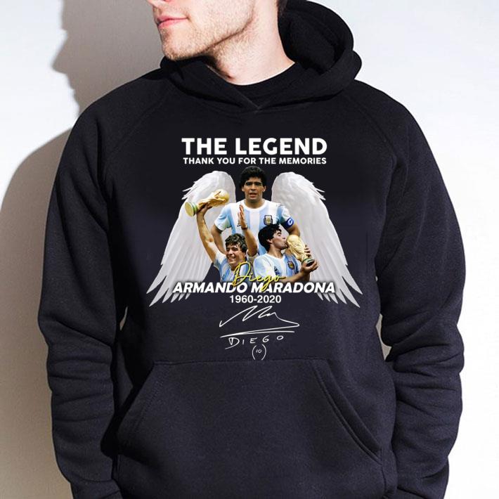 Funny The Legend Thank You For The Memories Diego Armando Maradona RIP shirt 9 Funny The Legend Thank You For The Memories Diego Armando Maradona RIP shirt