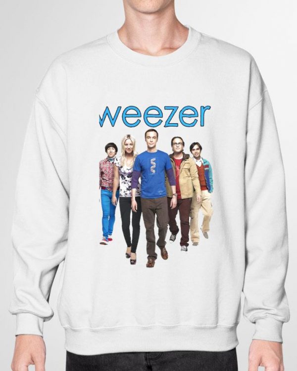 Best Weezer The Big Bang Theory Characters shirt 3