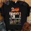 Best 007 James Bond 1962-2021 25 Films 6 Actors Signatures shirt 6