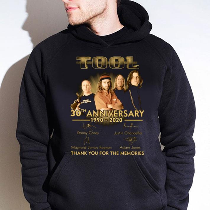 Awesome Tool Rock Band 30th Anniversary 1990-2020 Signatures shirt 9 Awesome Tool Rock Band 30th Anniversary 1990-2020 Signatures shirt