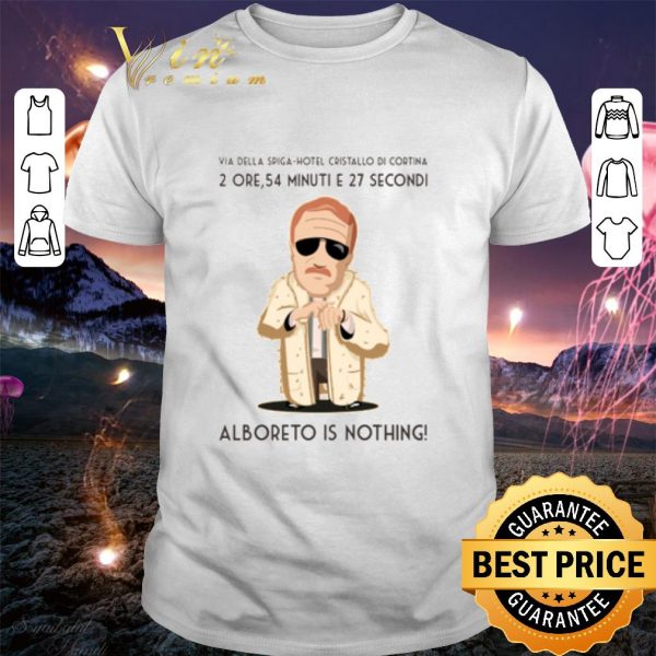 Funny Guido Nicheli Alboreto is nothing shirt 1